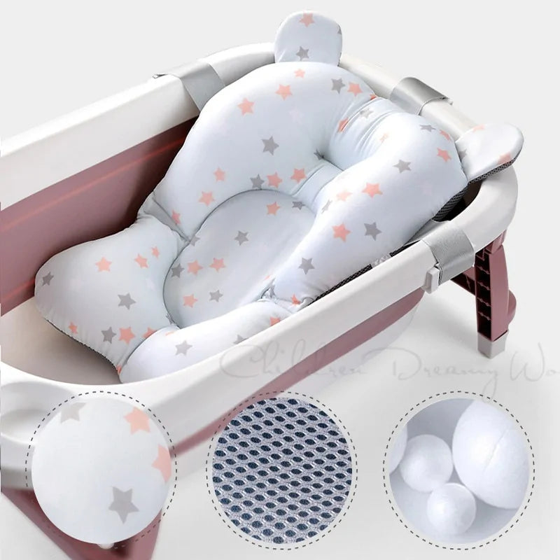 Foldable Baby Bath Tub Pad MOMSSI